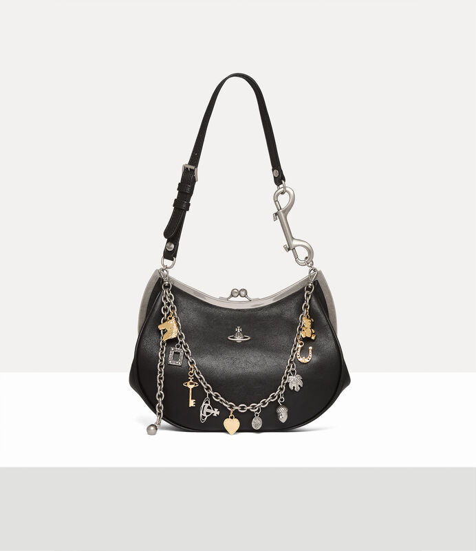Vivienne Westwood Charm Frame 鏈條半月包