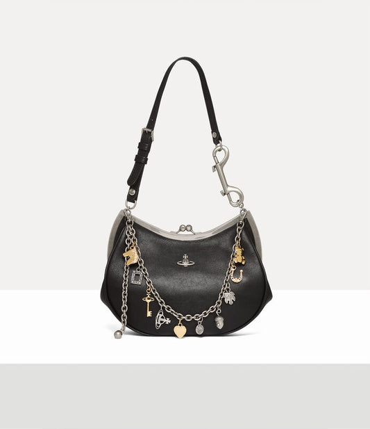 Vivienne Westwood Charm Frame 鏈條半月包