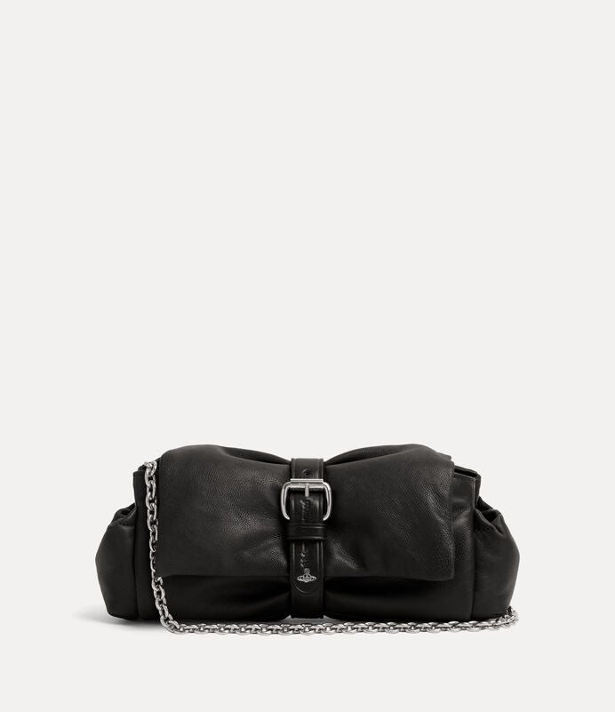 Vivienne Westwood Hazel Clutch Bag 羊皮土星肩背手提包