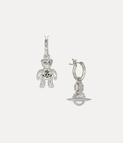 Vivienne Westwood Ruby Earrings 泰迪不對稱耳環（共2色！）