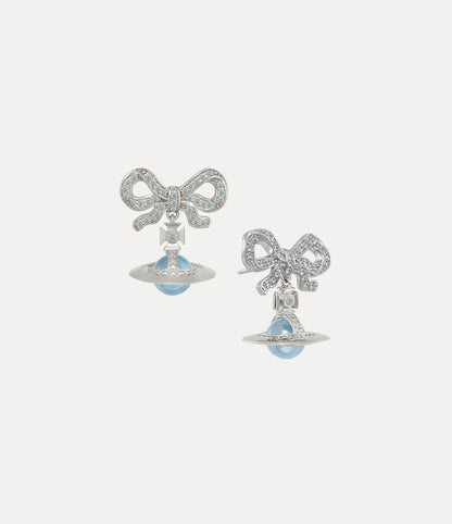 Vivienne Westwood Octavie Earrings 夢幻立體蝴蝶結純銀純銀土星耳環（共4色！）