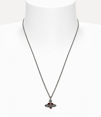Vivienne Westwood MAN. diamante heart pendant 愛心土星項鍊