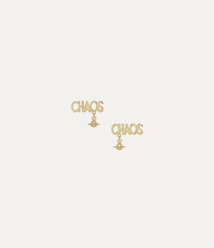 Vivienne Westwood Chaos Earrings 經典字母耳環（共2色！）