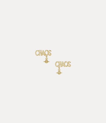 Vivienne Westwood Chaos Earrings 經典字母耳環（共2色！）