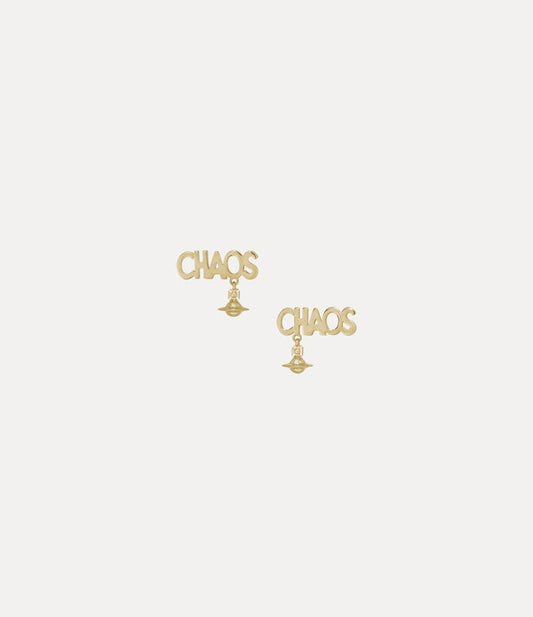 Vivienne Westwood Chaos Earrings 經典字母耳環（共2色！）