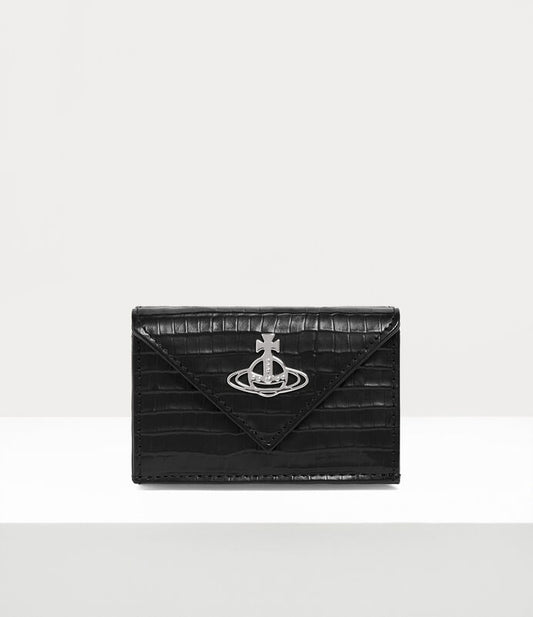 Vivienne Westwood Envelope Mini Croc Wallet 迷你鱷魚紋信封短夾（共3色！）