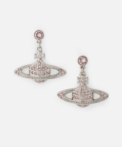 Vivienne Westwood Mini Bas Relief Earrings 經典滿鑽土星垂墜耳環（多色！）