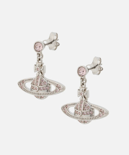Vivienne Westwood Mini Bas Relief Earrings 經典滿鑽土星垂墜耳環（多色！）