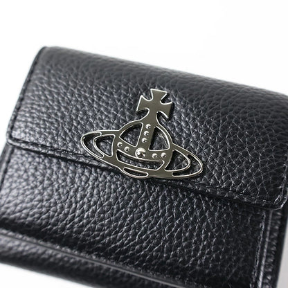 Vivienne Westwood Small Flap Purse 荔枝紋三折小短夾