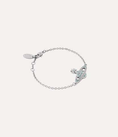 Vivienne Westwood Mini Bas Relief Bracelet 經典滿鑽土星手鍊（共4色！）
