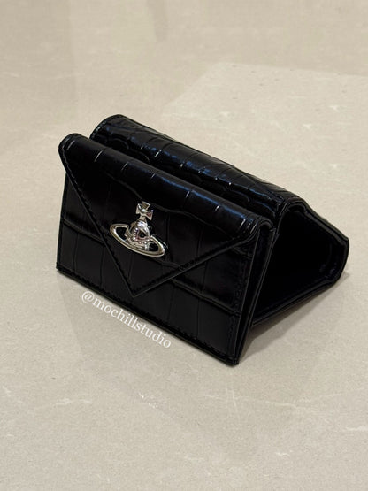 Vivienne Westwood CROCODILE Wallet 鱷魚紋信封短夾