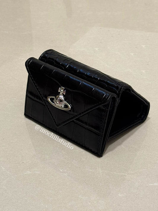 Vivienne Westwood CROCODILE Wallet 鱷魚紋信封短夾