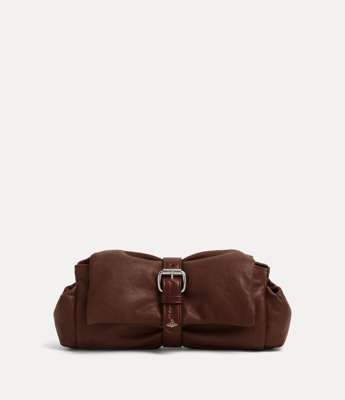 Vivienne Westwood Hazel Clutch Bag 羊皮土星肩背手提包