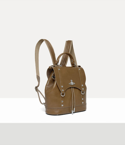 Vivienne Westwood Max Small Bag 立體土星牛皮束口後背包