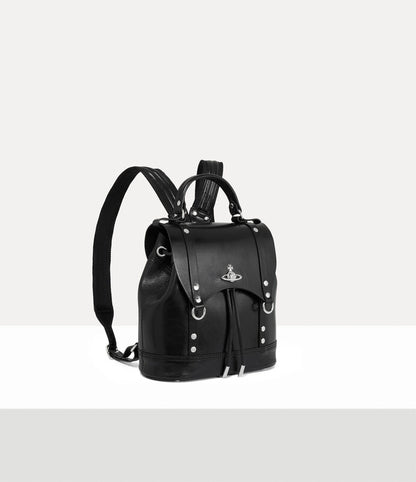 Vivienne Westwood Max Small Bag 立體土星牛皮束口後背包