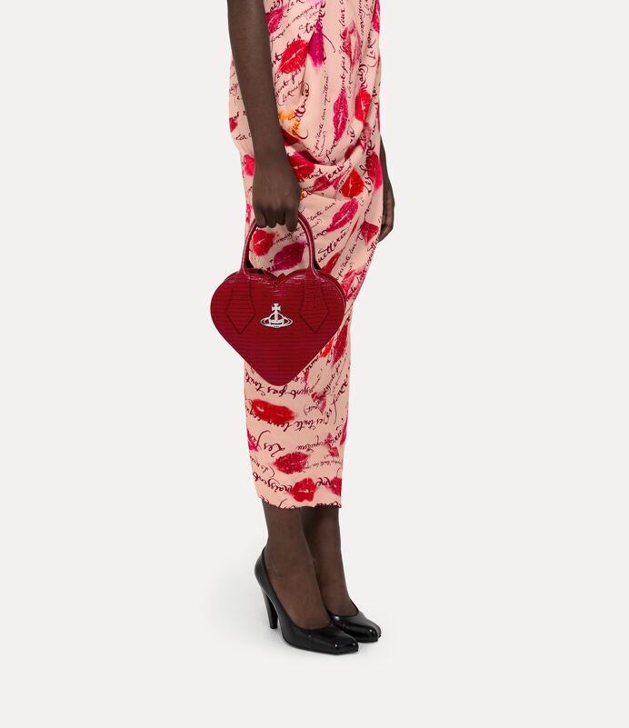 Vivienne Westwood Josephine Heart  bag 鱷魚紋愛心手提斜挎包（共3色！）