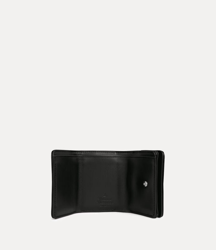 Vivienne Westwood PU Wallet 土星壓紋三折短夾