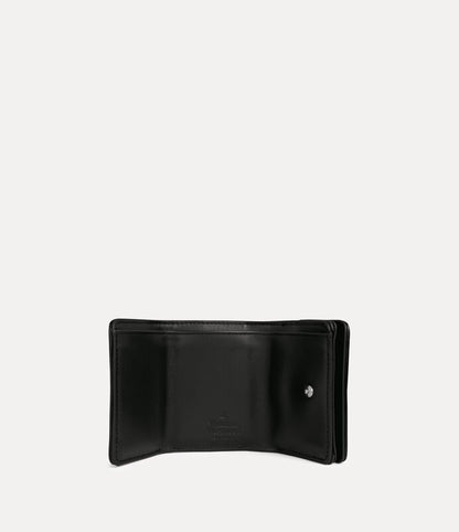 Vivienne Westwood PU Wallet 土星壓紋三折短夾