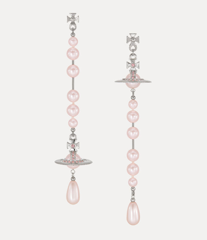 Vivienne Westwood Broken Pearl Drop Earrings 夢幻立體破碎珍珠土星耳環（共4色！）