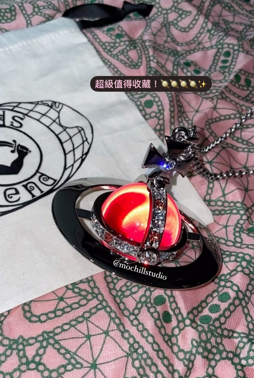 Vivienne Westwood World's End Giant Orb Necklace 限定限量世界末日巨型土星項鍊