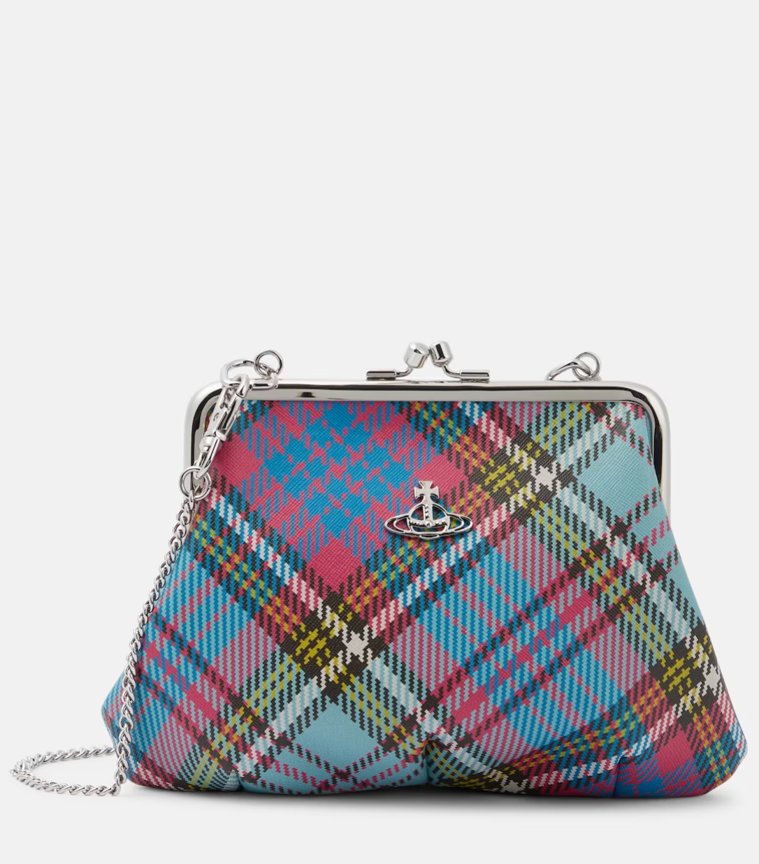 Vivienne Westwood Tartan Frame Bag 格紋口金肩背手提包