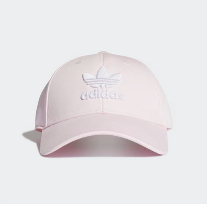 （現貨！）ADIDAS ORIGINALS RELAXED STRAPBACK CLEAR PINK 三葉草刺繡老帽
