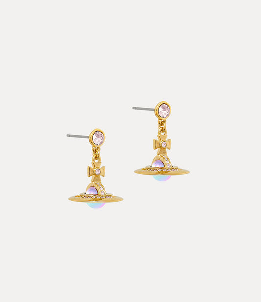 Vivienne Westwood New Petite & Tiny Aurora Orb Earrings 限定限量極光立體土星小號耳環