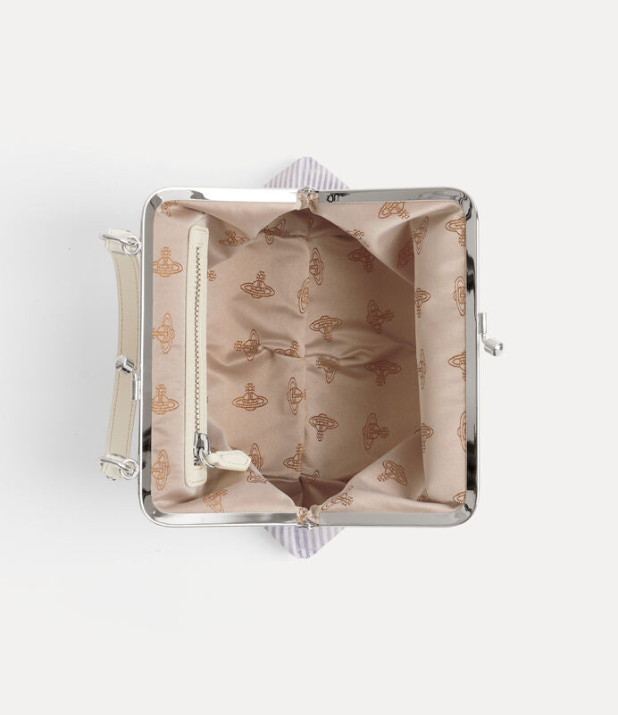 Vivienne Westwood Granny Frame Bag 口金條紋肩背手提包