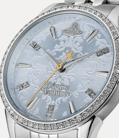 Vivienne Westwood Little Wallace Watch 雕花水鑽手錶