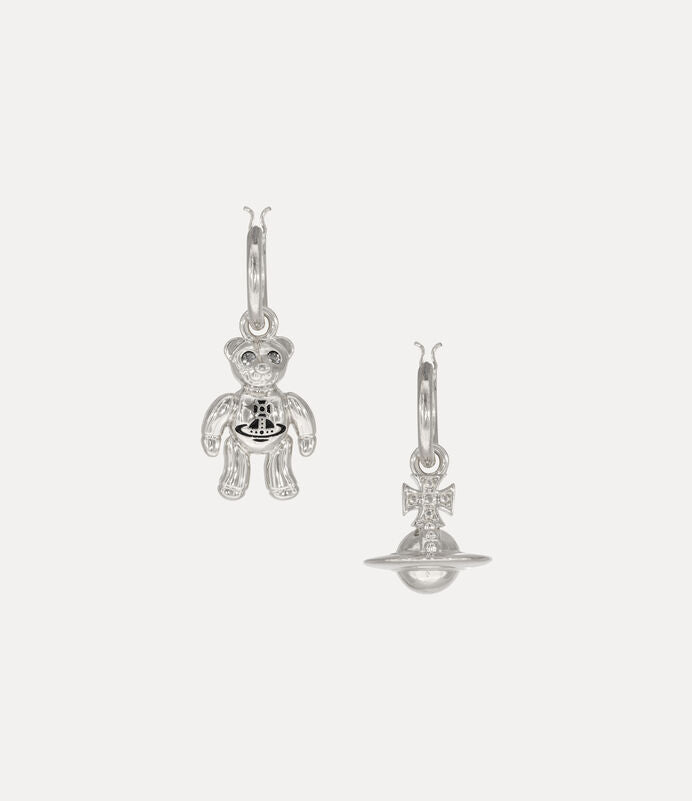 Vivienne Westwood Ruby Earrings 泰迪不對稱耳環（共2色！）