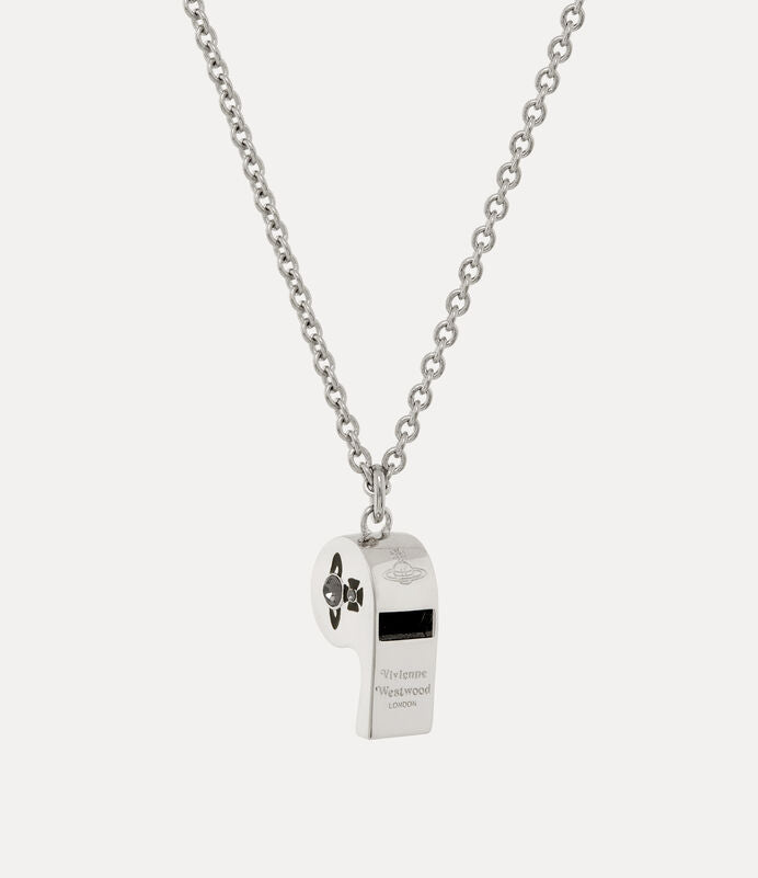 Vivienne Westwood Man. Whistle Long Pendant Necklace 男款哨子項鍊