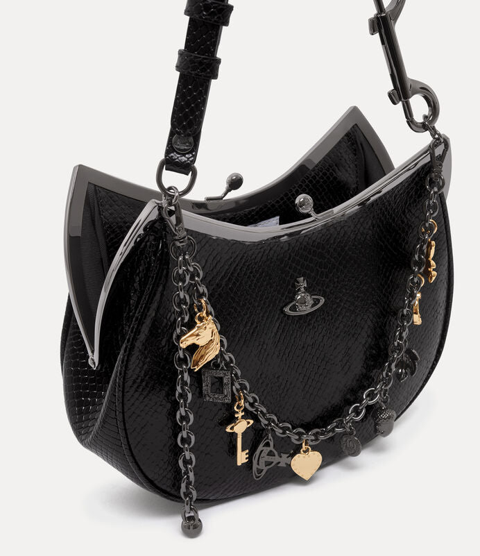 Vivienne Westwood Charm Frame 鏈條半月包