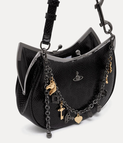 Vivienne Westwood Charm Frame 鏈條半月包