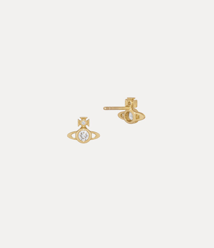 Vivienne Westwood Battersea Earring  純金小土星耳環