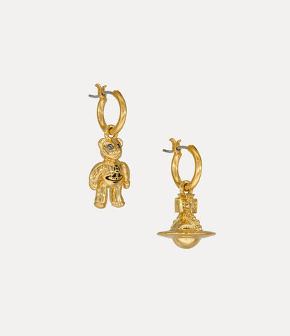 Vivienne Westwood Ruby Earrings 泰迪不對稱耳環（共2色！）