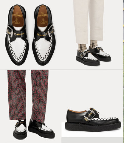 Vivienne Westwood Point Toe Monk Shoe