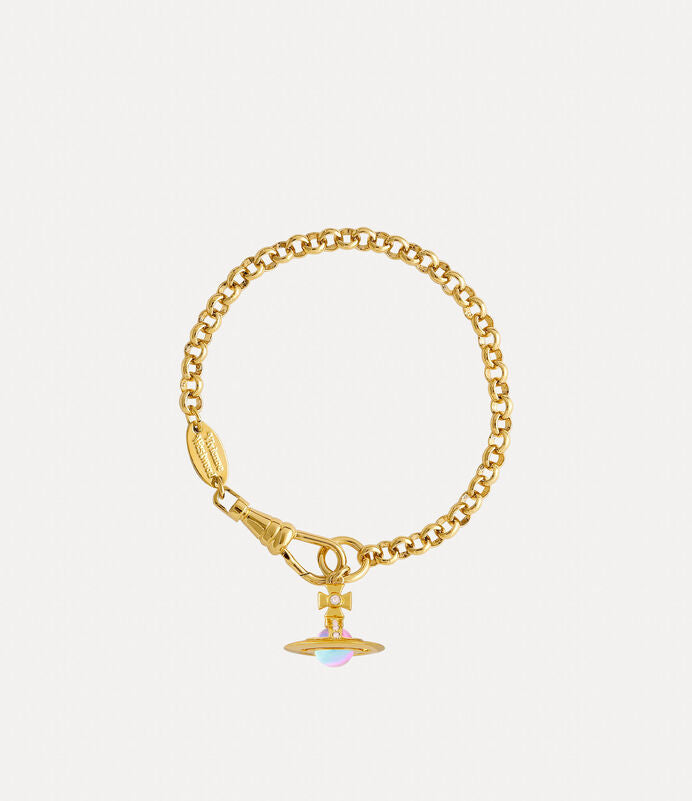 Vivienne Westwood New Petite & Tiny Aurora Orb Bracelet 限定限量極光立體土星小號手鏈