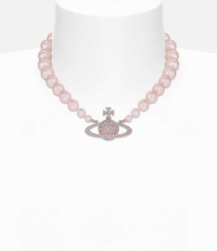 Vivienne Westwood One Row Pearl Necklace 大土星珍珠項鍊（共3色！）
