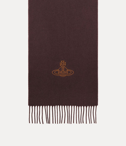 Vivienne Westwood Scarf 純羊毛長款素色圍巾