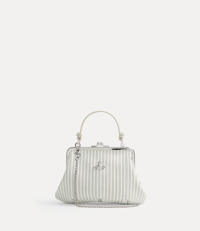 Vivienne Westwood Granny Frame Bag 口金條紋肩背手提包