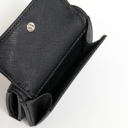 Vivienne Westwood Saffiano small Flap wallet 三折防刮十字紋短夾