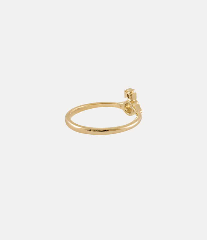 Vivienne Westwood Battersea Ring 純金小土星戒指