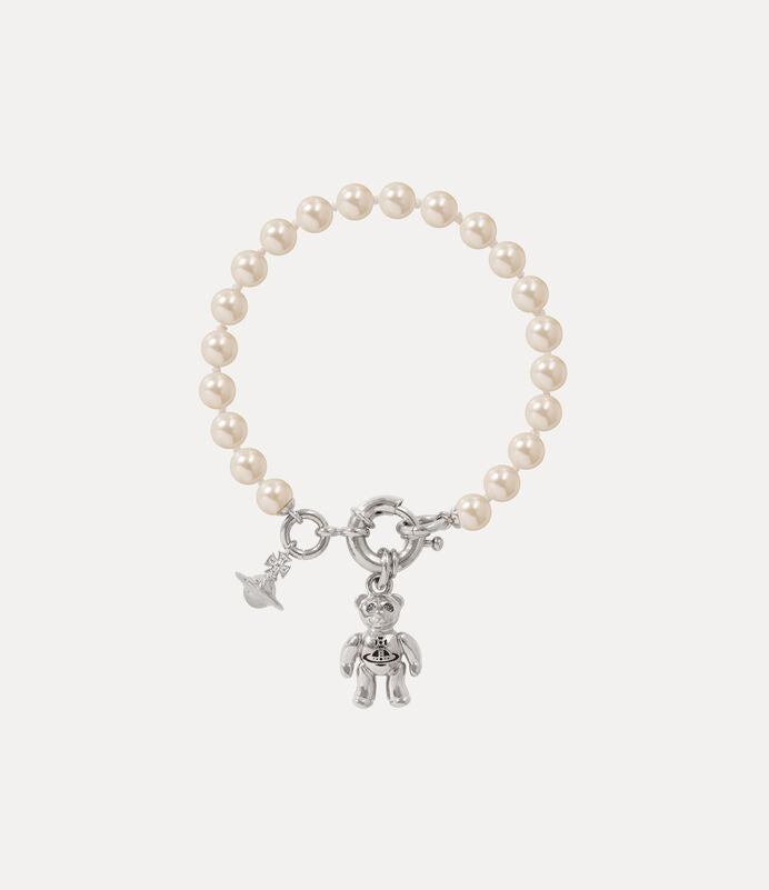 Vivienne Westwood Ruby Pearl Bracelet 泰迪珍珠手鍊（共2色！）