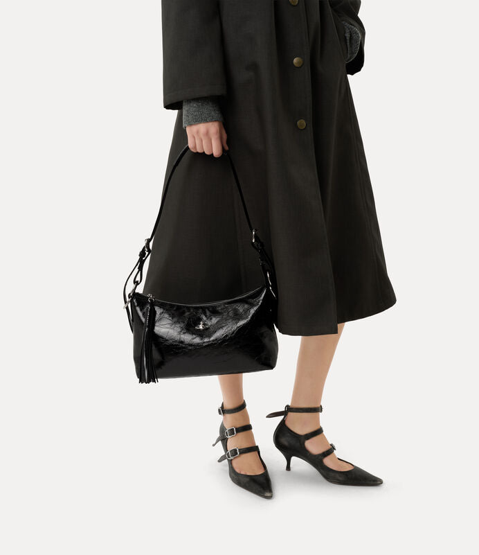 Vivienne Westwood Emma Bag 亮面漆皮肩背包（共2色！）