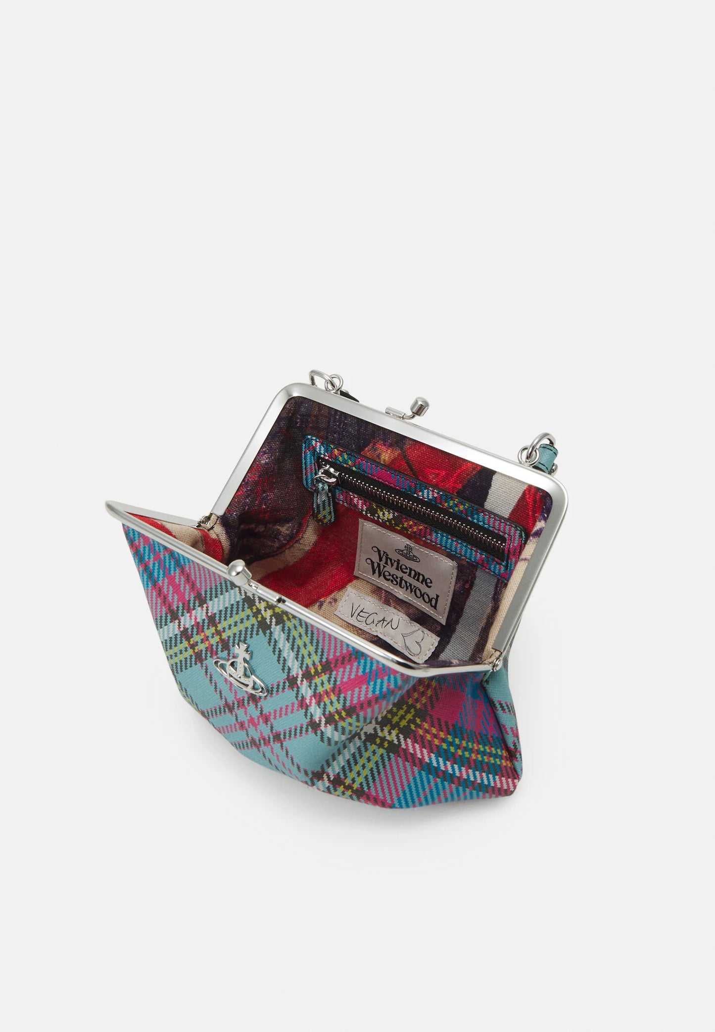 Vivienne Westwood Tartan Frame Bag 格紋口金肩背手提包