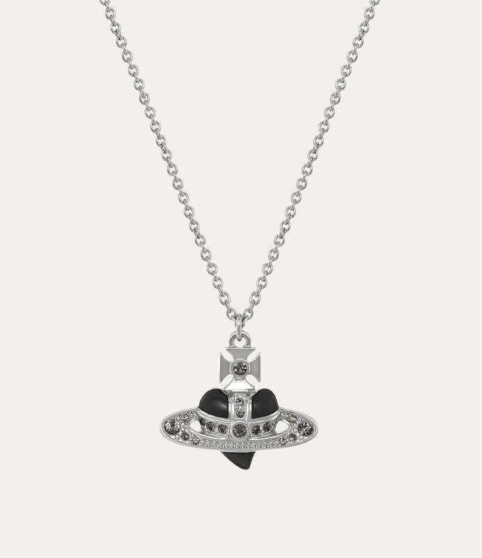 Vivienne Westwood MAN. diamante heart pendant 愛心土星項鍊