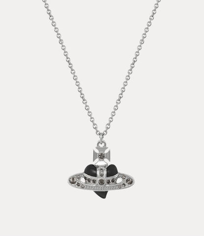 Vivienne Westwood MAN. diamante heart pendant 愛心土星項鍊