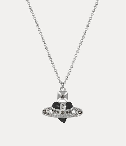 Vivienne Westwood MAN. diamante heart pendant 愛心土星項鍊