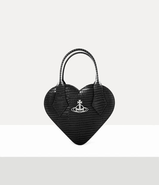 Vivienne Westwood Josephine Heart  bag 鱷魚紋愛心手提斜挎包（共3色！）