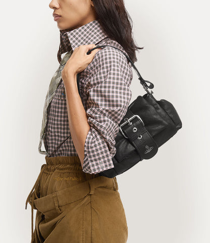 Vivienne Westwood Hazel Treasure Handbag 羊皮土星肩背手提包 (共3色！）